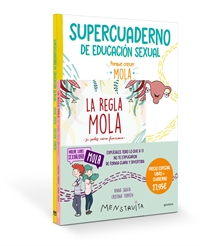 Books Frontpage Pack Aprende con Menstruita (La regla mola + Supercuaderno de educación sexual)