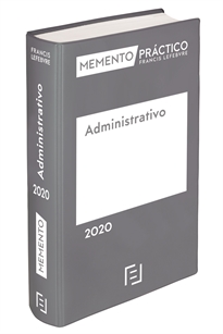 Books Frontpage Memento Administrativo 2020