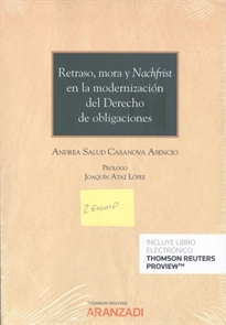 Books Frontpage Retraso, mora y Nachfrist en la modernización del Derecho de obligaciones (Papel + e-book)