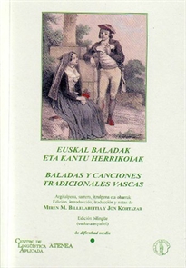 Books Frontpage Euskal baladak eta kantu herrikoiak = Baladas y canciones tradicionales vascas