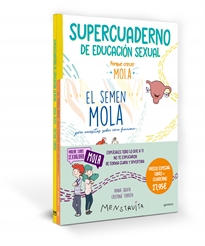 Books Frontpage Pack Aprende con Menstruita (El semen mola + Supercuaderno de educación sexual)