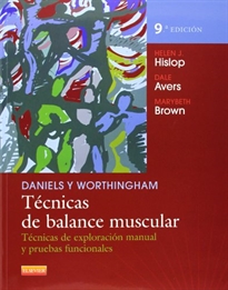 Books Frontpage Daniels y Worthingham. Técnicas de balance muscular (9ª ed.)