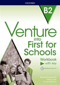 Books Frontpage Venture Into First Workbook with key