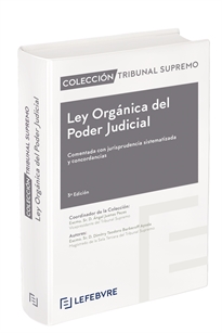 Books Frontpage Ley Orgánica del Poder Judicial Comentado 3ª Edc.