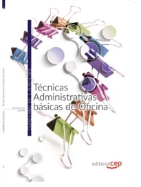 Books Frontpage Técnicas administrativas básicas de oficina. Cuaderno de ejercicios