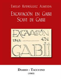 Books Frontpage Excavación en Gabii: diario (1965) = Scavi di Gabii: taccuino (1965)