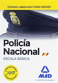 Books Frontpage Policía Nacional Escala Básica. Temario abreviado para repaso