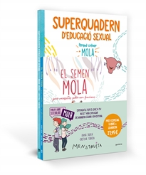 Books Frontpage Pack Aprèn amb Menstruita (El semen mola + Superquadern d'educació sexual)