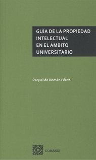 Books Frontpage Guía de la Propiedad Intelectual en el ámbito universitario