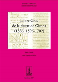 Books Frontpage Llibre Groc de la ciutat de Girona