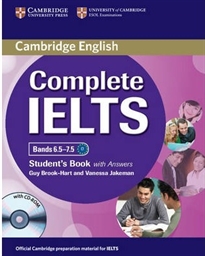 Books Frontpage Complete IELTS Bands 6.5–7.5 Student's Book with Answers with CD-ROM