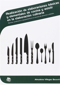 Books Frontpage Realización de elab. básicas y elem. de cocina y asistir en la elab. culinaria