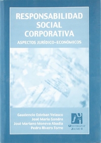 Books Frontpage Responsabilidad social corporativa. Aspectos jurídico-económicos.