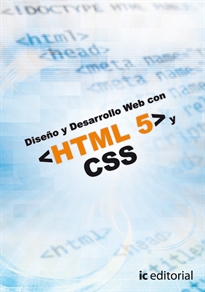 Books Frontpage Diseño y desarrollo web con html 5 y css