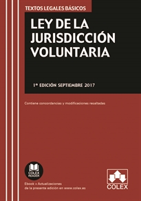 Books Frontpage Ley De La Jurisdicción Voluntaria