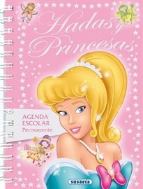 Books Frontpage Agenda escolar permanente hadas y princesas