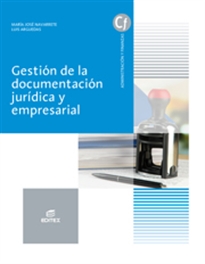 Books Frontpage Gestión de la documentación jurídica y empresarial