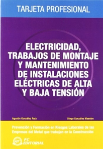 Books Frontpage Electricidad, trabajos de montaje y mantenimiento de instalaciones eléctricas de alta tensión