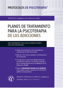 Books Frontpage Planes de tratamiento para la psicoterapia de las adicciones (Protocolos de psicoterapia)