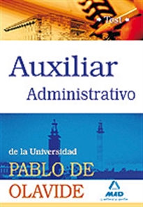 Books Frontpage Auxiliares administrativos de la universidad pablo de olavide. Test