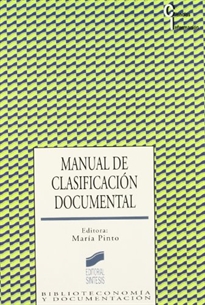 Books Frontpage Manual de clasificación documental