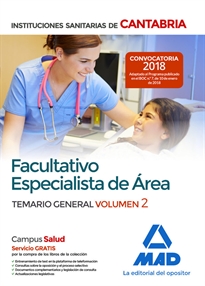 Books Frontpage Facultativo Especialista de Área de las Instituciones Sanitarias de Cantabria. Temario general volumen 2