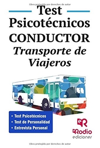 Books Frontpage Conductor. Transporte de Viajeros. Test Psicotécnicos