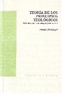 Books Frontpage Teoría de los principios teológicos