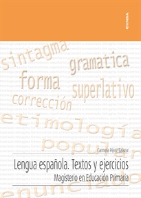 Books Frontpage Lengua española. Textos y ejercicios