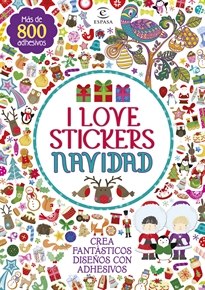 Books Frontpage I love stickers Navidad