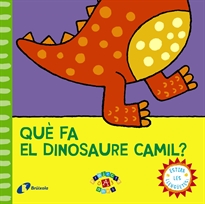 Books Frontpage Què fa el dinosaure Camil?