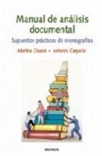 Books Frontpage Manual de análisis documental