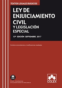 Books Frontpage Ley De Enjuiciamiento Civil Y Legislación Especial