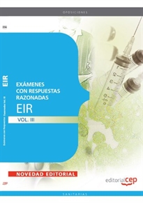 Books Frontpage Exámenes EIR con Respuestas Razonadas Vol. III