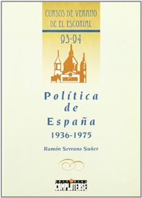 Books Frontpage Política de España 1936-1975