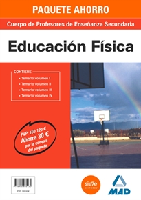 Books Frontpage Paquete Ahorro Educación Física  Cuerpo De Profesores De Enseñanza Secundaria