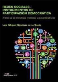 Books Frontpage Redes sociales, instrumentos de participación democrática