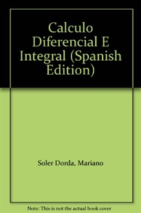 Books Frontpage Cálculo diferencial e integral