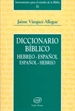 Portada del libro Diccionario bíblico hebreo-español / español-hebreo