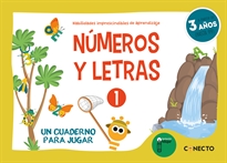 Books Frontpage Números y letras 1. Un cuaderno para jugar (3 años)