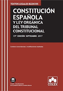 Books Frontpage Constitución Española Y Ley Orgánica Del Tribunal Constitucional