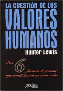 Books Frontpage La cuestión de los valores humanos