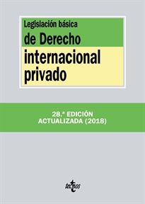 Books Frontpage Legislación básica de Derecho Internacional privado