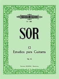 Books Frontpage 12 Estudios Guitarra Op.60