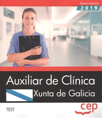 Books Frontpage Auxiliar de Clínica. Xunta de Galicia. Test