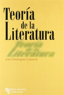 Books Frontpage Teoría de la literatura