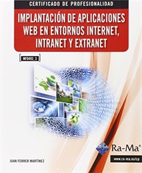 Books Frontpage Implantación de aplicaciones web en entornos Internet, Intranet y Extranet MF0493_3