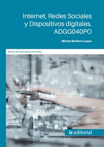 Books Frontpage Internet, Redes Sociales y Dispositivos digitales. ADGG040PO