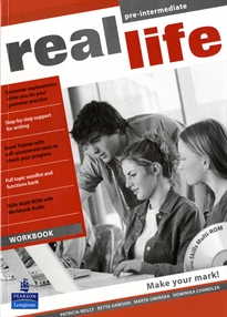 Books Frontpage Real Life Global Pre-Intermediate Workbook & Multi-ROM Pack