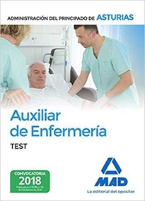 Books Frontpage Auxiliar de Enfermería de la Administración del Principado de Asturias. Test